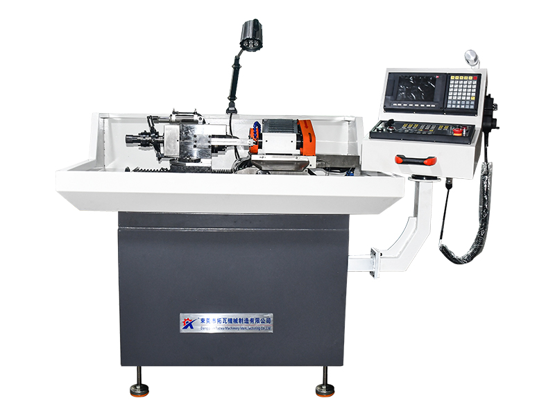TW-01 CNC outer diameter Shawberlin collet punch grinder workpiece marking video